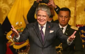 El presidente ecuatoriano, Guillermo Lasso.