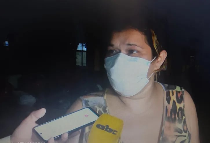 Edith Acosta, madre que denunció supuesta negligencia médica en Clínicas.