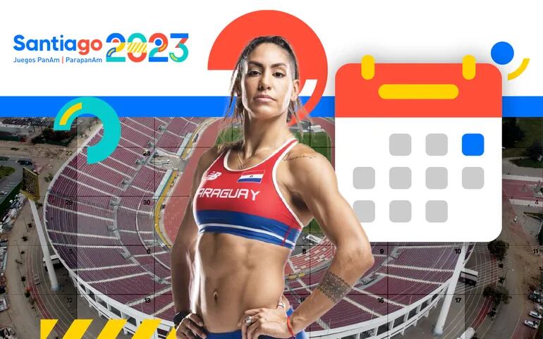 Juegos Panamericanos Santiago 2023. Seguí las competencias del Team Paraguay.