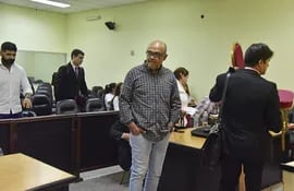 Óscar Venancio Núñez, alias "Ñoño, exgobernador de Presidente Hayes acusado de lesión de confianza por el supuesto desvío de G. 55.000 millones.