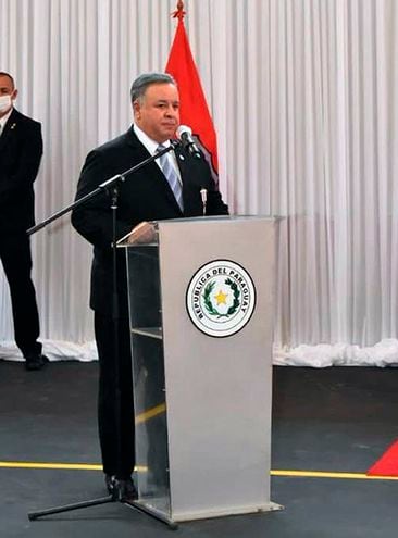 ESTEBAN AQUINO, MINISTRO SECRETARIO NACIONAL DE INTELIGENCIA DEL PARAGUAY.