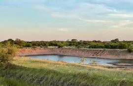 Los cauces y reservas hídricas estás altamente afectados tras la larga sequía en el Chaco Central.