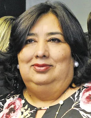 Teresa Martínez, ministra de la Niñez y Adolescencia. Será interpelada hoy, desde las 14:30 por los diputados.