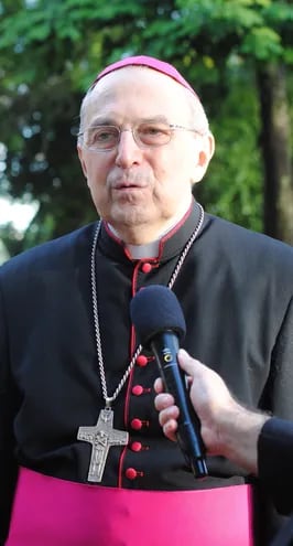 Monseñor Guillermo Steckling, obispo de Ciudad del Este.