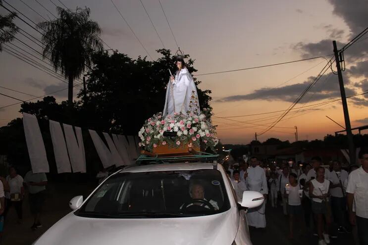 “Hay que conservar la fe y la devoción”, dijo presbítero Machado durante misa en honor a la Virgen de la Candelaria