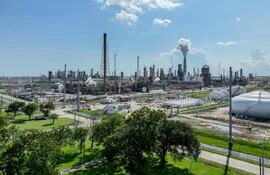 Refinería de petróleo de Houston, Texas. (AFP)