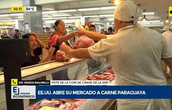 Video: Exportación de carne paraguaya a Estados Unidos
