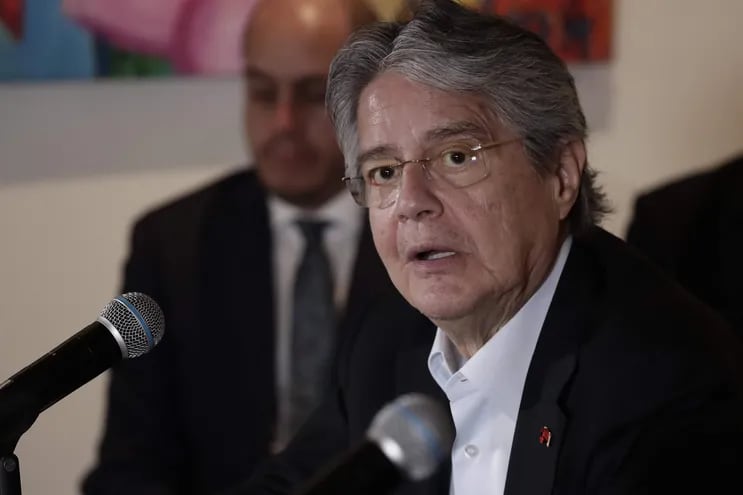 El presidente de Ecuador, Guillermo Lasso.
