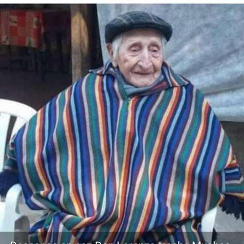 Falleció Don Lorenzo Troche, excombatiente del Chaco, a los 107 años.