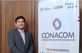 Rolando Díaz, titular del directorio de la Comisión Nacional de Competencia (Conacom).