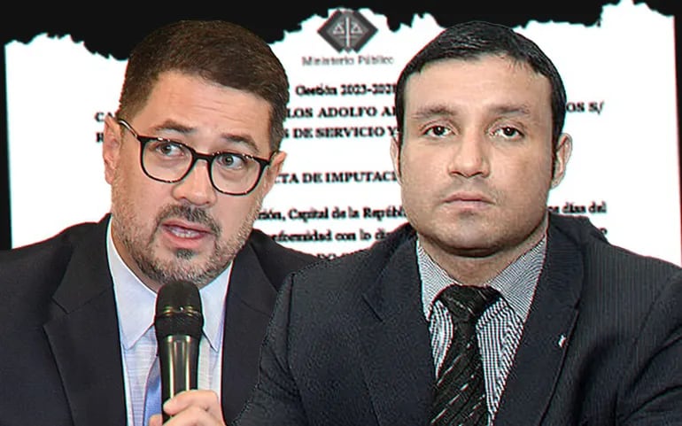 Pedro Ovelar y Aldo Cantero