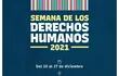 Afiche de la Semana de los Derechos Humanos, en el marco del Día Internacional de los DDHH.