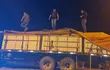 El camión fue llevado a la Base Regional de la Senad en Pedro Juan Caballero donde se realizó el procedimiento de rigor.