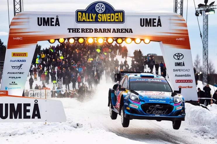 Ott Tänak y Martin Jarveoja (Ford Puma Rally1 Hybrid) fueron los últimos vencedores en el tradicional e histórico Rally de Suecia.
