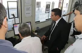 Procedimiento fiscal en la sede de Migraciones, Puerto Falcón, con relación al ingreso de José Insfrán, quien habría ingresado al país