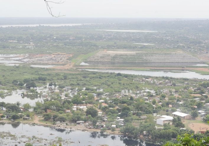 El río Paraguay ya bajó dos metros en Asunción.