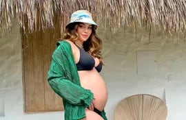 Stephi Stegman lleva 26 semanas de embarazo y compartió unos ejercicios prenatales con sus seguidoras de Instagram.