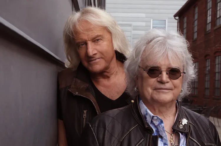 Graham Russell y Russell Hitchcock, integrantes del dúo australiano Air Supply.