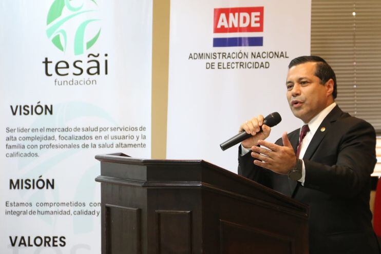 Ing. Félix Sosa, presidente de la Administración Nacional de Electricidad (ANDE).