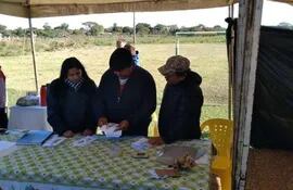 Proceso de elecciones vecinales en Ayolas