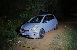 automóvil Toyota Vitz robado Capiatá