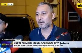 Video: Cae abatido en enfrentamiento el criminal más buscado del Alto Paraná