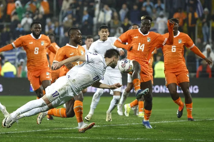 Uruguay cayó ante Costa de Marfil