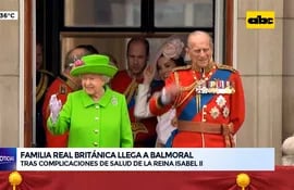 La familia real llega a Balmoral