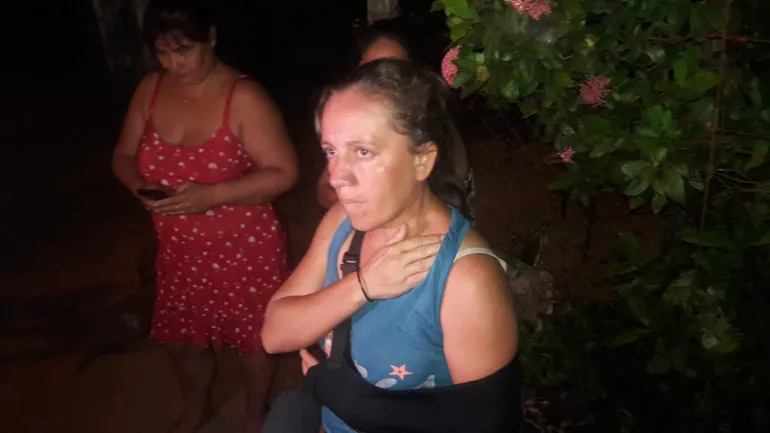 María Ignacia Alvarenga fue brutalmente agredida por un vecino en Capiatá.