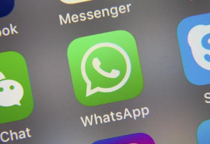 Logotipo de la aplicación para teléfonos celulares WhatsApp.