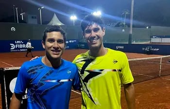 Dani Vallejo (d) y Gonzalo Bueno disputarán la final de dobles.