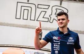 Fabrizio Zaldívar, campeón del Súper Prime 2021, fue nominado como piloto oficial de Hyundai para el WRC2.