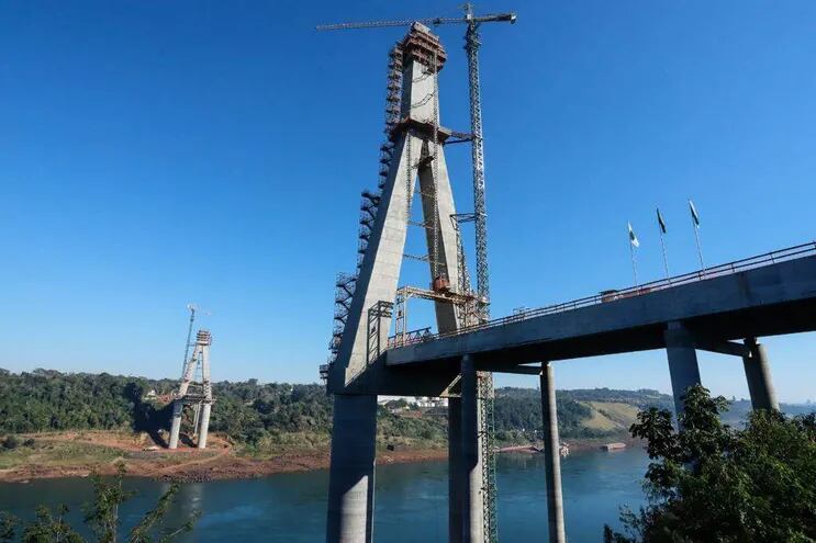 Las obras del Puente de la Integración concluirían a finales de agosto de este 2022.