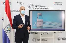 La semana pasada, el ministro de Salud, doctor Julio Mazzoleni anunció que se firmó un contrato de compra directa con el Fondo Ruso de Inversión pero a la fecha tampoco hay datos concretos.