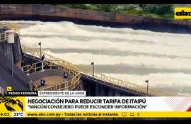 Renegociación de 2023 podría verse afectada por reducción de tarifa de Itaipú, afirma Pedro Ferreira