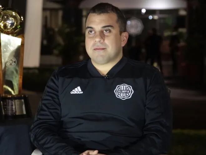 Diego Benítez, exdirigente del club Olimpia, buscado por presuntos vínculos con el narcotráfico.