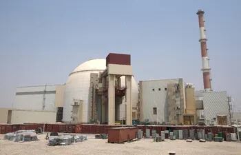 Planta nuclear Bushehr en Irán.