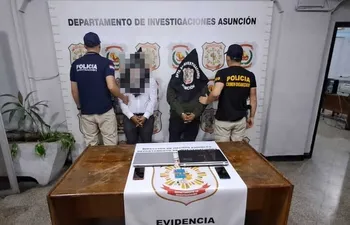 Los peruanos detenidos fueron identificados como