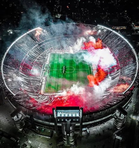 Estadio Más Monumental de River Plate, donde se podría disputar la final de la Copa Libertadores 2024.
