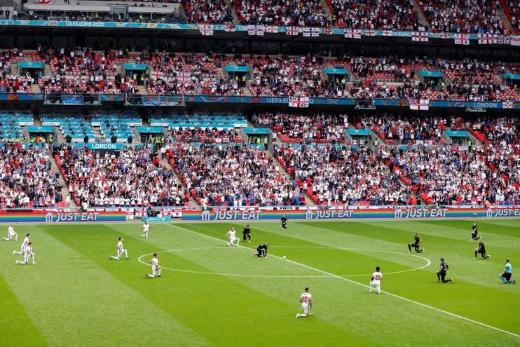 En Wembley se jugó recientemente el choque Inglaterra-Alemania.