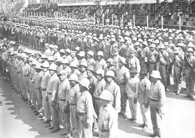 La Guerra del Chaco inició en 1932 y luego de un año, en 1933, Paraguay era declarado en "estado de guerra" con Bolivia.