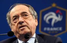 Noël Le Graët es el presidente de la Federación Francesa de Fútbol.