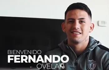 Fernando Ovelar, nuevo jugador del Pachuca.