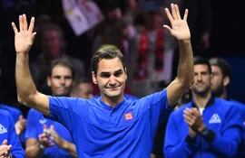 Roger Federer se despidió de su carrera profesional este viernes.