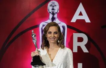 La actriz mexicana Marina de Tavira, que fue nominada a un Óscar este año por "Roma".