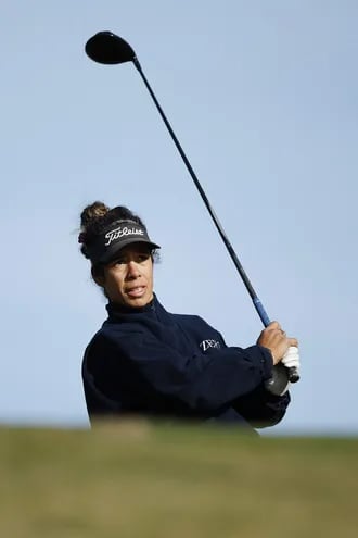La golfista paraguaya Sofía García tuvo meritorio desempeño en el LPGA de Alabama. AFP