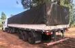 Las autoridades encontraron 660 bolsas de cemento, de la marca ITAÚ de 50 kg cada una, sin la documentación correspondiente.