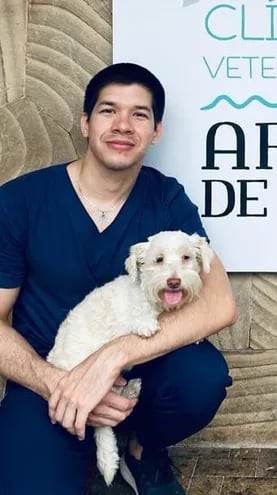 El dermatólogo veterinario Pablo López.