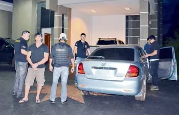 Agentes de la Senad habían capturado al narco Víctor Brítez, “Chapaló”, en su inmueble del Paraná Country Club, en Hernandarias.
