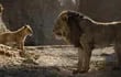 Simba (JD McCrary) y Scar (Chiwetel Ejiofor) en "El Rey León", que se estrena en cines de Paraguay este jueves.